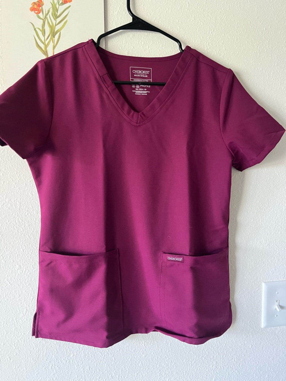 Cherokee Workwear Originals Ultra 2-pocket Scrub Top
